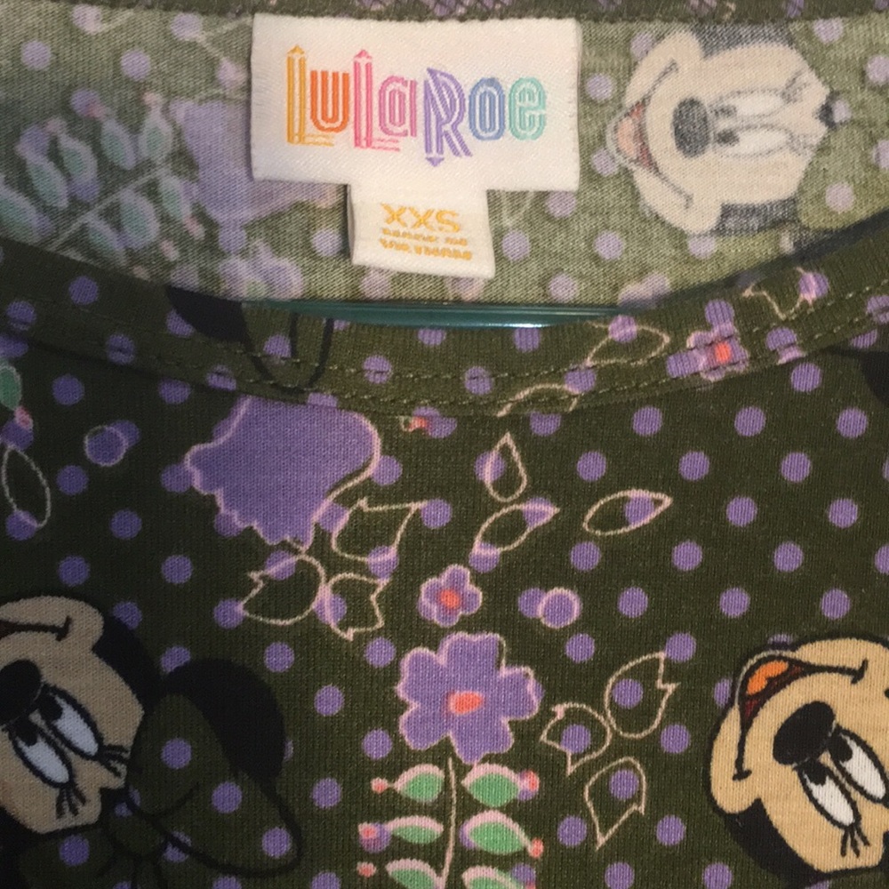 LulaRoe Irma Disney Minnie Mouse Print - Picture 3 of 3